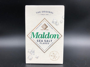 Sea salt flakes,  Maldon